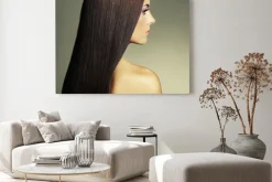 Obraz: Fotografia mody młoda kobieta z ciemne włosy