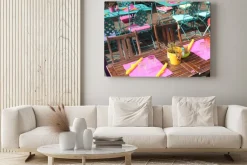 Obraz: Francja - taras (prowansja)