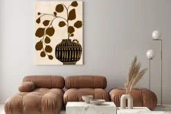 Obraz: Gałązka eukaliptusa w wazonie