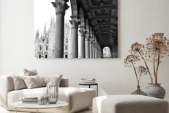 Obraz: Gotycka katedra w mediolanie, włochy