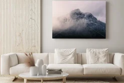 Obraz: Grzechotnik w chmurach.