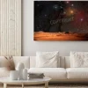Obraz: Gwiaździste niebo nad pustynią