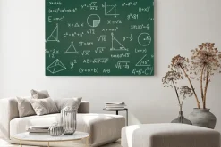 Obraz: Hand drawn math symbols icon in flat style. mathematics formula