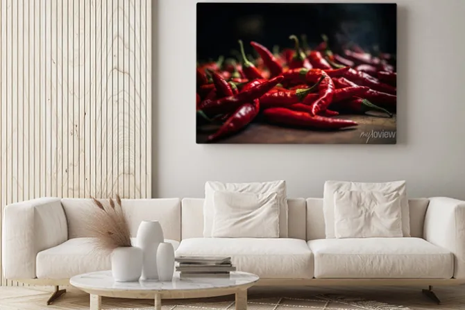 Obraz: Hot red chili or chilli pepper