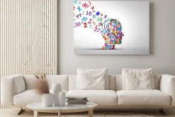 Obraz: Ilustracja koncepcji nauki matematyki i myślenia analitycznego