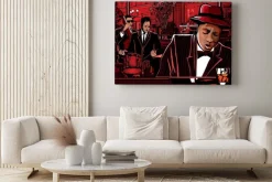 Obraz: Jazzowy zespół na ilustracji