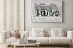 Obraz: Język