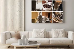 Obraz: Kawa - kolaż