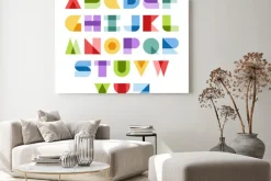 Obraz: Kolorowe czcionki