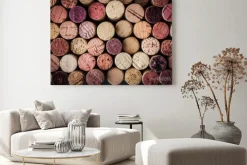 Obraz: Korki wina tła poziome