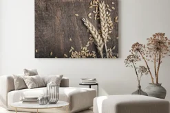 Obraz: Kłosy pszenicy