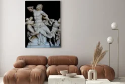 Obraz: Laokoona i jego synów, słynny klasyczny grecki posąg