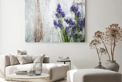 Obraz: Lawenda na starych deskach