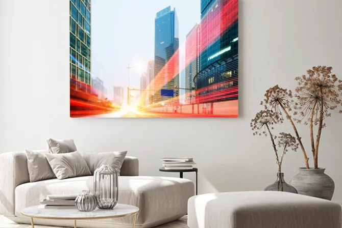 Obraz: Lekkie ślady