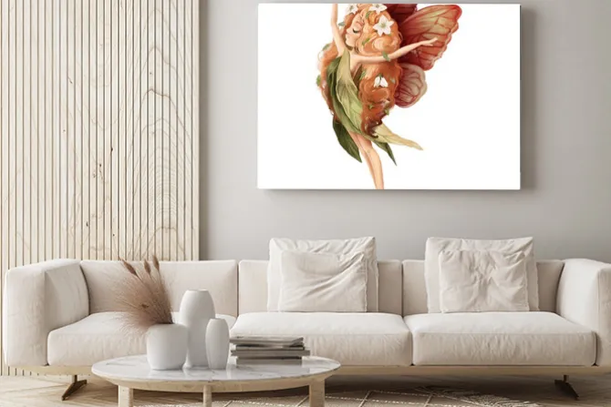 Obraz: Leśna wróżka w tańcu