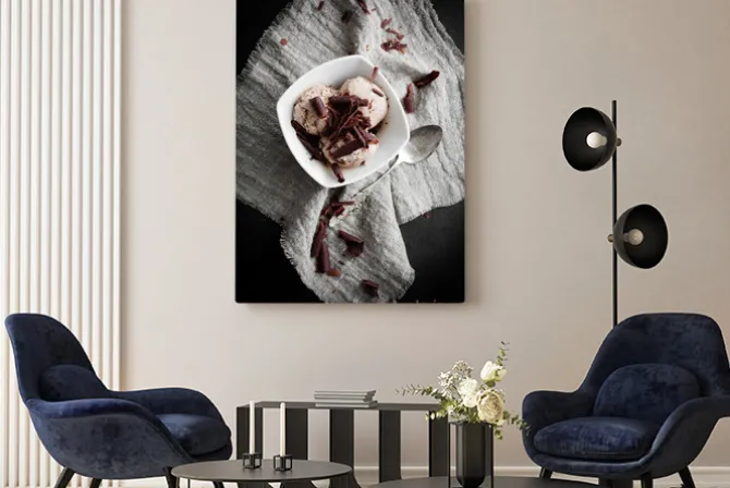 Obraz: Lody czekoladowe