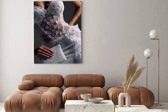 Obraz: Luxe panna młoda w sukni kształtowego, katalog zdjęcie