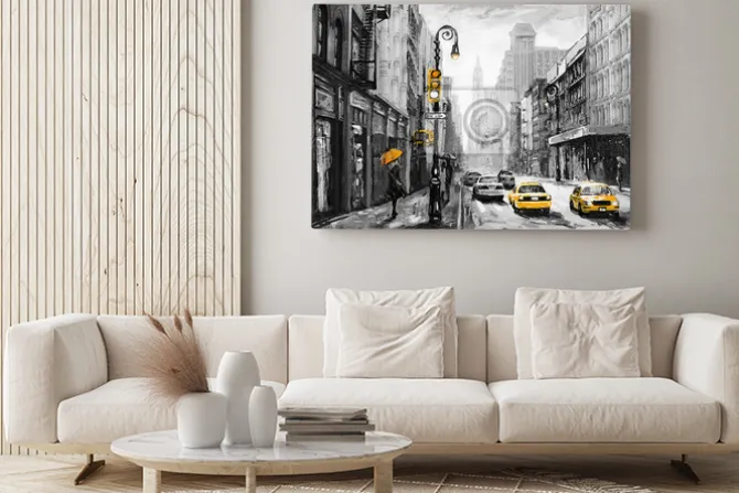 Obraz: Malownicza uliczka nowy jork