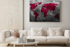 Obraz: Mapa świata