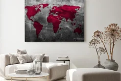Obraz: Mapa świata