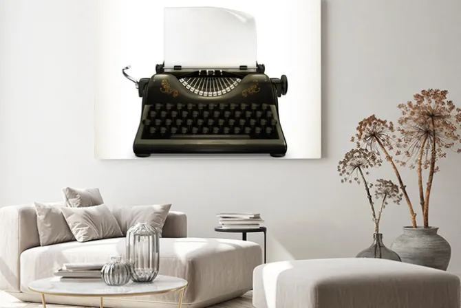 Obraz: Maszyna do pisania