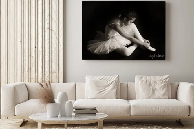 Obraz: Mały tancerz baletowy