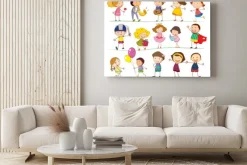 Obraz: Mieszane dzieci