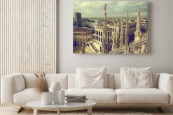 Obraz: Milan, italy. widok na pałac królewski - palazzo realle