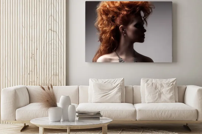 Obraz: Moda portret kobiety luxury z biżuterią.