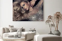 Obraz: Moda portret pięknej blondynka