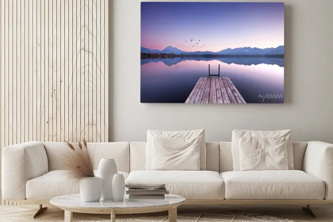 Obraz: Morgens am see