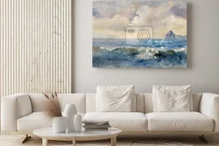 Obraz: Morski krajobraz w stylu olejnym