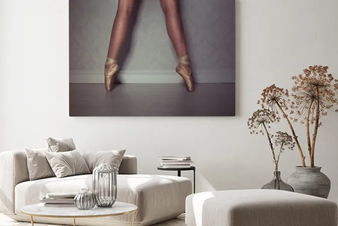 Obraz: Nogi baletnica