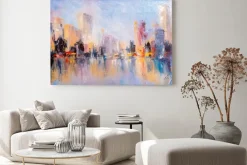 Obraz: Nowoczesny malunek miasta