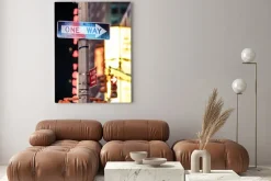 Obraz: Nowy jork w jeden sposób znak drogowy