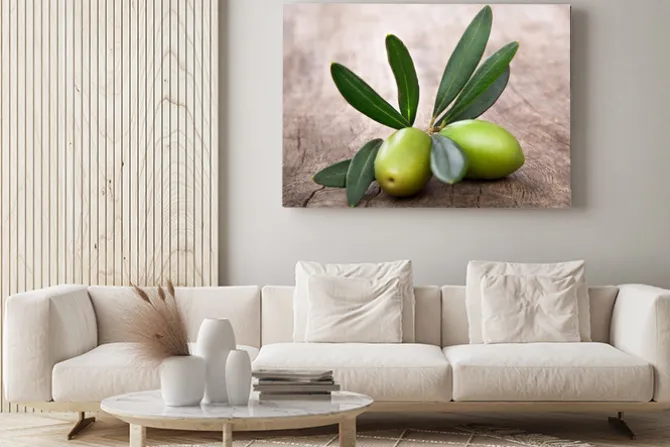 Obraz: Oliwki z liści
