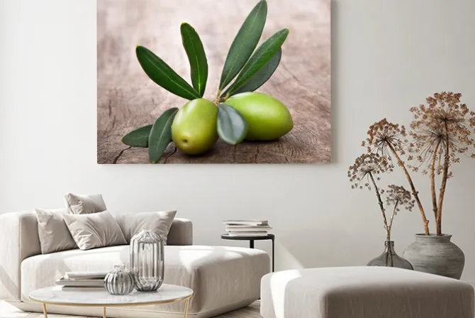 Obraz: Oliwki z liści