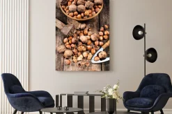 Obraz: Orzechy laskowe i orzechy włoskie