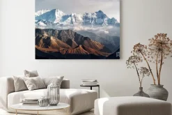 Obraz: Panoramiczny krajobraz gór