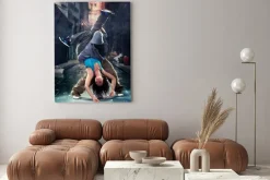 Obraz: Para taneczna pasja.