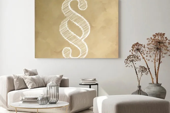 Obraz: Paragraf papier vintage bazgroły kreide