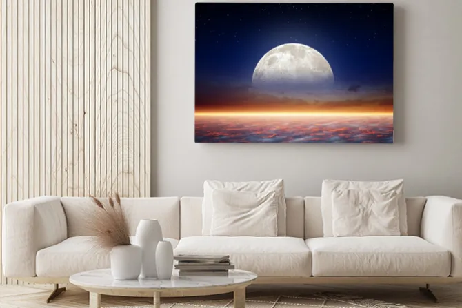 Obraz: Pełna wzrost moon