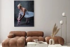 Obraz: Piękna tancerka baletowa