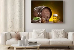 Obraz: Piwo i składniki do jego produkcji