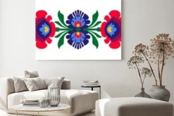 Obraz: Polskie kwiaty ludowe