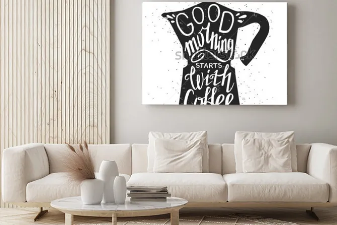 Obraz: Przygotuj typografię plakat, karty z pozdrowieniami lub wydrukuj