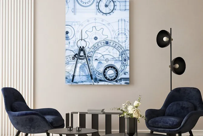 Obraz: Rysunki techniczne