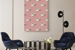 Obraz: Seamless pattern with cups