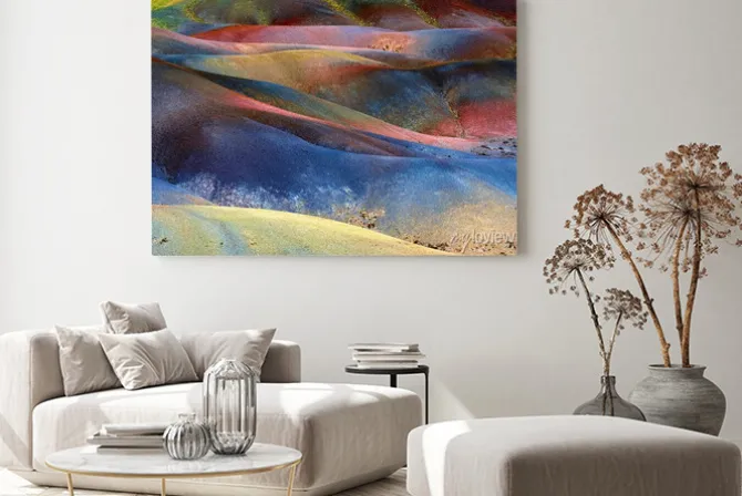 Obraz: Siedem kolorze ziemi