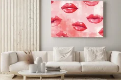 Obraz: Soczyste czerwone usta